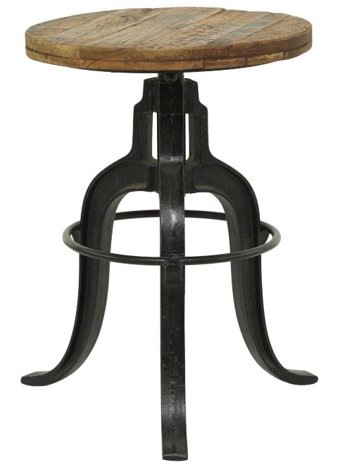 Deco Marche Brown/Black 29" Bar Stool-0