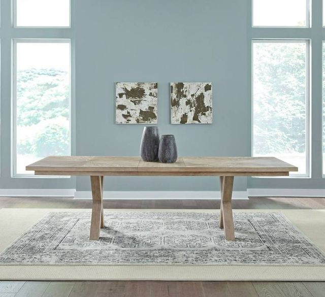 Liberty Furniture Brentwood Sandstone Pedestal Dining Table-2