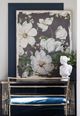 A & B Home Magnolia Gray/White Blooms Wall Art-3