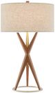 Currey & Company Variation Natural/Teak Table Lamp-2