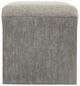 Bernhardt Foundations Beige/Dark Shale Bench-3