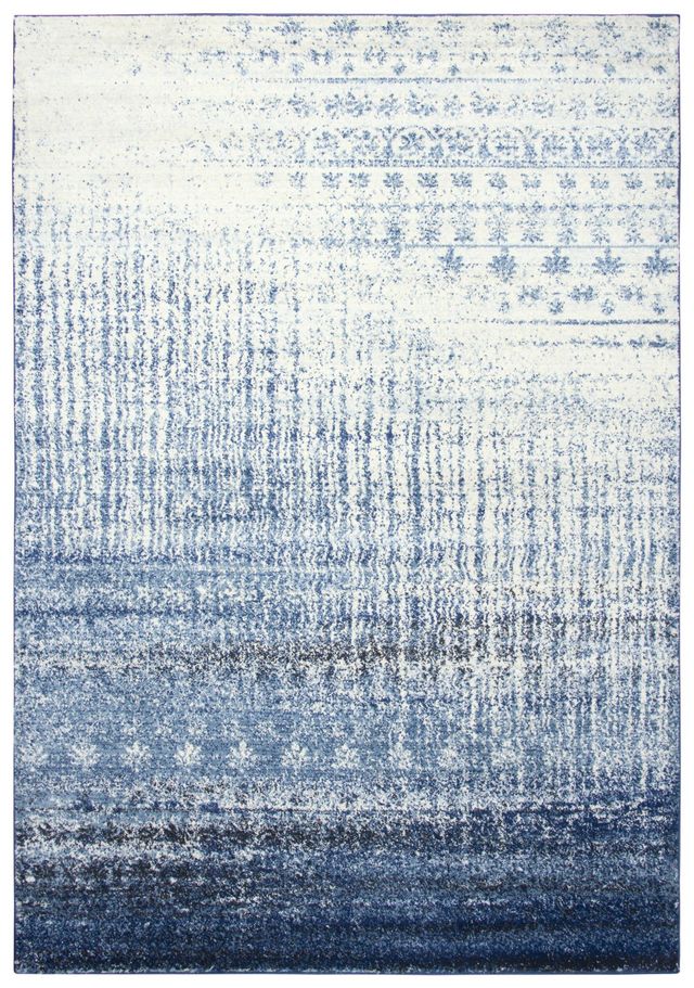 Rizzy Home Encore Blue 5'2" x 7'3" Rug-0