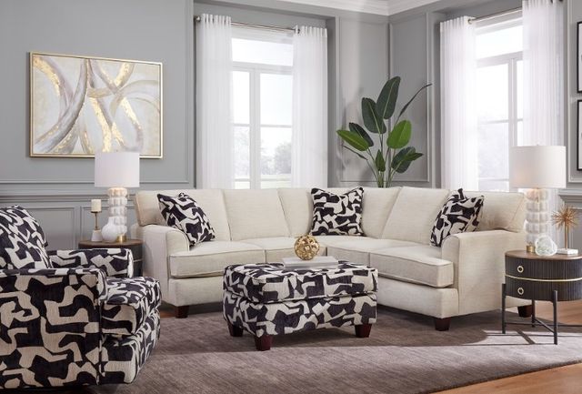 The Mix Customizable Spencer Ottoman -1