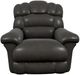 La-Z-Boy® Randell Dark Chocolate Leather Power Rocking Recliner with Headrest-1