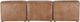 Moe's Home Collection Ramsay Signature 3-Piece Tan Right-Arm Facing Modular Sectional and Chaise-1