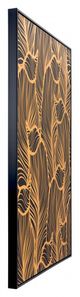 Zuo® Flora Black and Gold Canvas-2