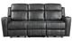 Homelegance® Kellen Smoky Gray Double Power Reclining Sofa-2