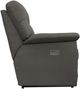 La-Z-Boy® James Charcoal Power Reclining Loveseat with Console and Headrest-2