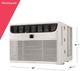 Frigidaire 12,000 BTU's White Window Mount Air Conditioner-5