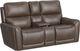 Flexsteel® Customizable Carter Power Reclining Loveseat with Console & Power Headrests & Lumbar-2