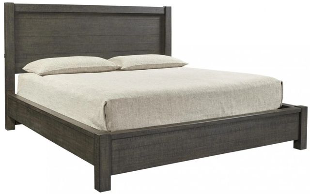 aspenhome® Mill Creek Carob King Panel Bed-0