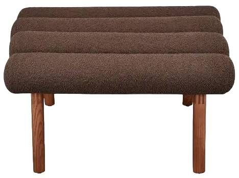 Moe's Home Collection Arlo Deep Brown Accent Stool-2