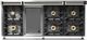 Viking® Tuscany 66” Pure White Pro Style Dual Fuel Range with Griddle-3