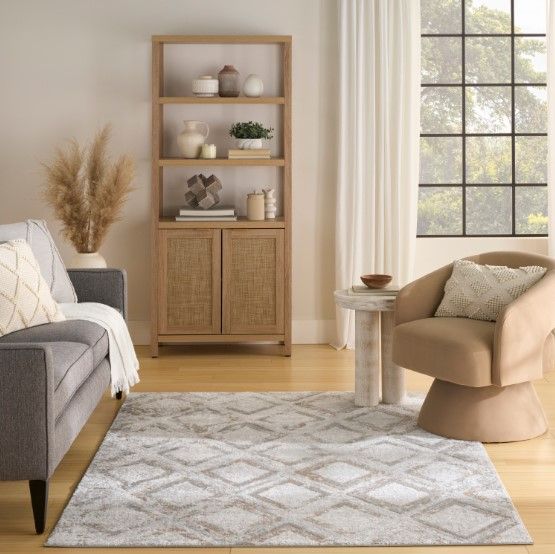 Nourison Home™ Dekor Gray 5'x7' Area Rug-1