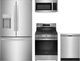 Frigidaire® 4 Piece Stainless Steel Gas Kitchen Package-0