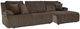 Signature Design by Ashley® Top Tier 3-Piece Chocolate Manual Reclining Right-Arm Facing Sectional and Chaise-0