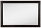Coaster® Andover Dark Oak Mirror-1