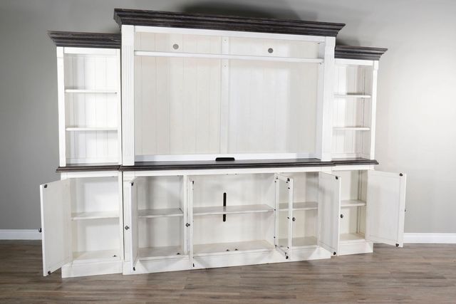 Sunny Designs™ White Entertainment Media Wall-1
