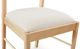 Bassett® Furniture Origins Phelps Natural Dining Chair with Cream Upholstered Seat-4