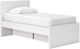 Signature Design by Ashley® Onita White Twin Storage Panel Bed-2