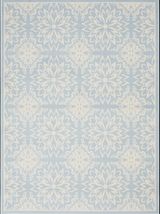 Ivory-Light Blue
