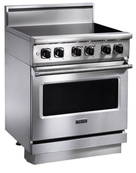 Viking® 5 Series 30" Blush Pro Style Induction Range-3
