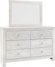 Signature Design by Ashley® Paxberry Whitewash Dresser and Mirror-0