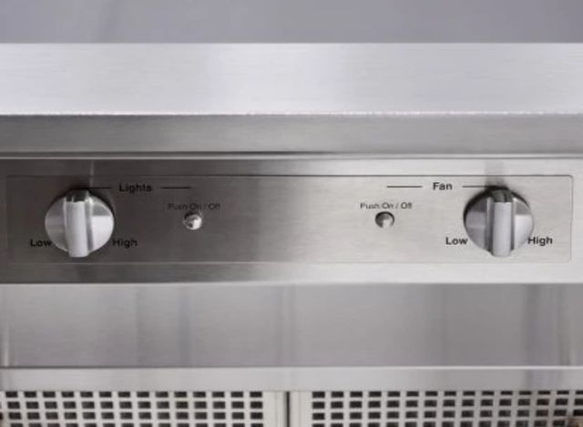 Viking® 3 Series 30" Nantucket Chimney Wall Hood with Standard Ventilator-3