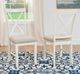 Powell® Jane Gray/Vanilla White Side Chair-1