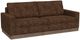 International Furniture Direct Georgia Dark Brown Sofa-0