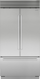 Sub-Zero® Classic Series 42 in. 24.7 Cu. Ft. Stainless Steel French Door Refrigerator-0