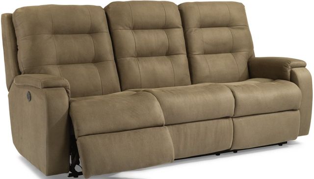 Flexsteel® Arlo Fossil Power Reclining Sofa-2