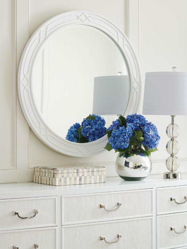 Lexington Home Avondale Carreno White Mirror-3