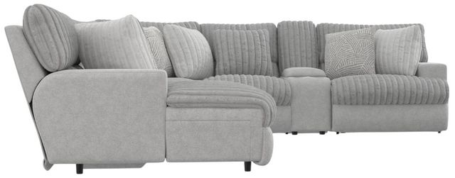 Catnapper® Abraxas 6-Piece Moonstruck U-Shape Power Reclining Sectional and Chaise-3