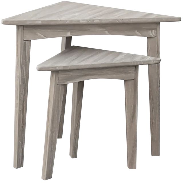 Sunny Designs™ Bijou 2-Piece Wheat Nesting Table Set-0