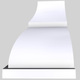 Vent-A-Hood® Designer Series 66" White Wall Mounted Range Hood-3