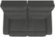 La-Z-Boy® Baron Blue Grey Leather Manual Wall Reclining Loveseat-5