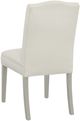 Fairfield® Customizable Entree Dining Camel Short Back with Button Side Chair with Sheer Dove Legs-3