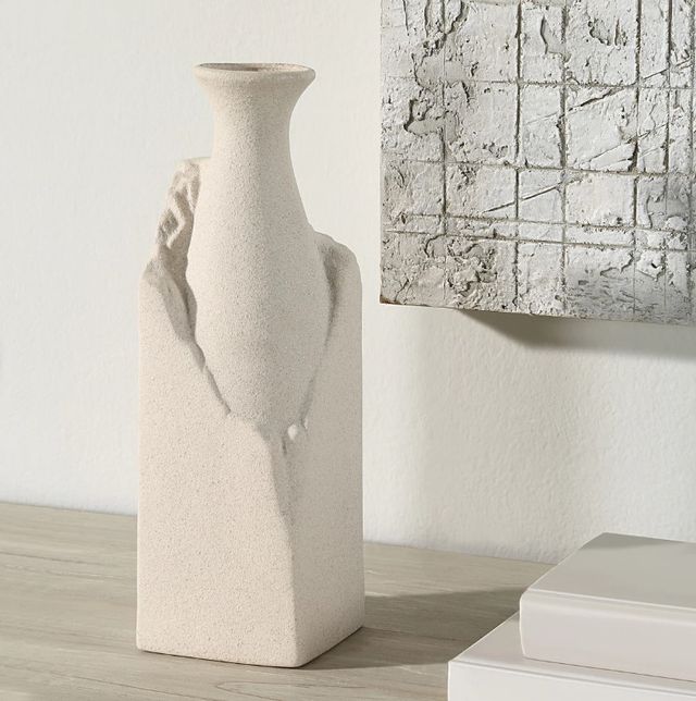 Renwil® Adonia Textured Cream Vase-1