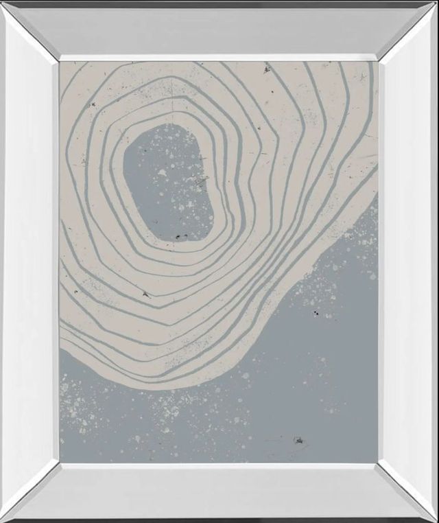 Classy Art Lithic Loop II by Jacob Green Mirror Framed Wall Art-0