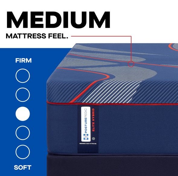 Sealy Posturepedic 13" Medium Tight Top King Mattress