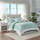 Olliix by Harbor House Aqua King/California King Coastline Duvet Cover Mini Set-2