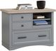 Parker House® Americana Modern Dove Functional File with Power Center-0