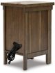 Signature Design by Ashley® Moriville Tobacco Brown Chairside End Table-3