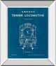 Classy Living Wild Apple Portfolio Locomotive Blueprint II Wall Art-0