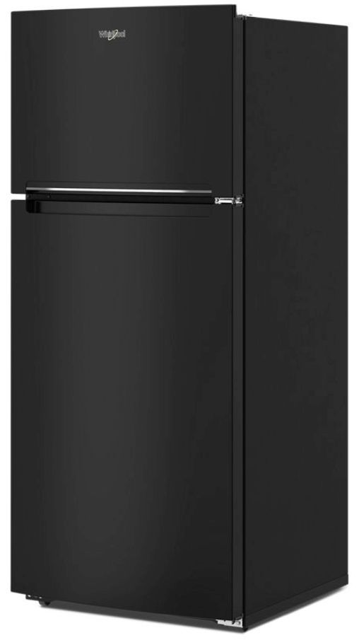 Whirlpool® 28 in. 16.3 Cu. Ft. Black Top Freezer Refrigerator-2