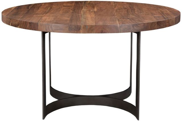 Moe's Home Collection Bent Smoked Round Dining Table-2