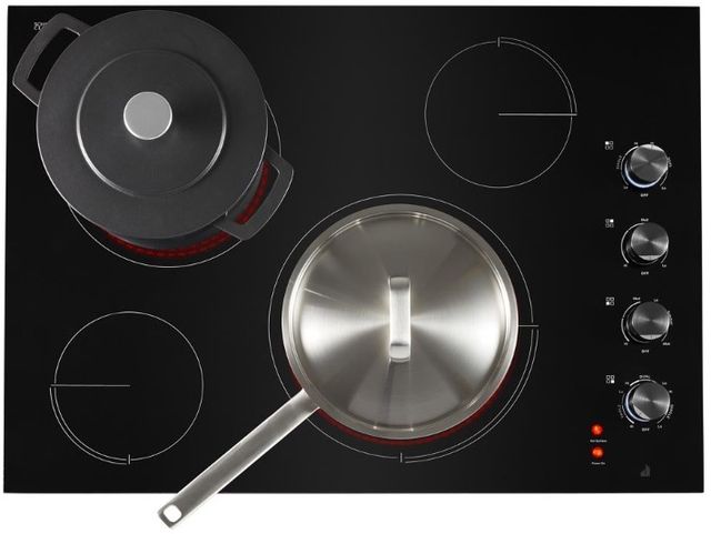 JennAir® 30" Black Electric Cooktop-3