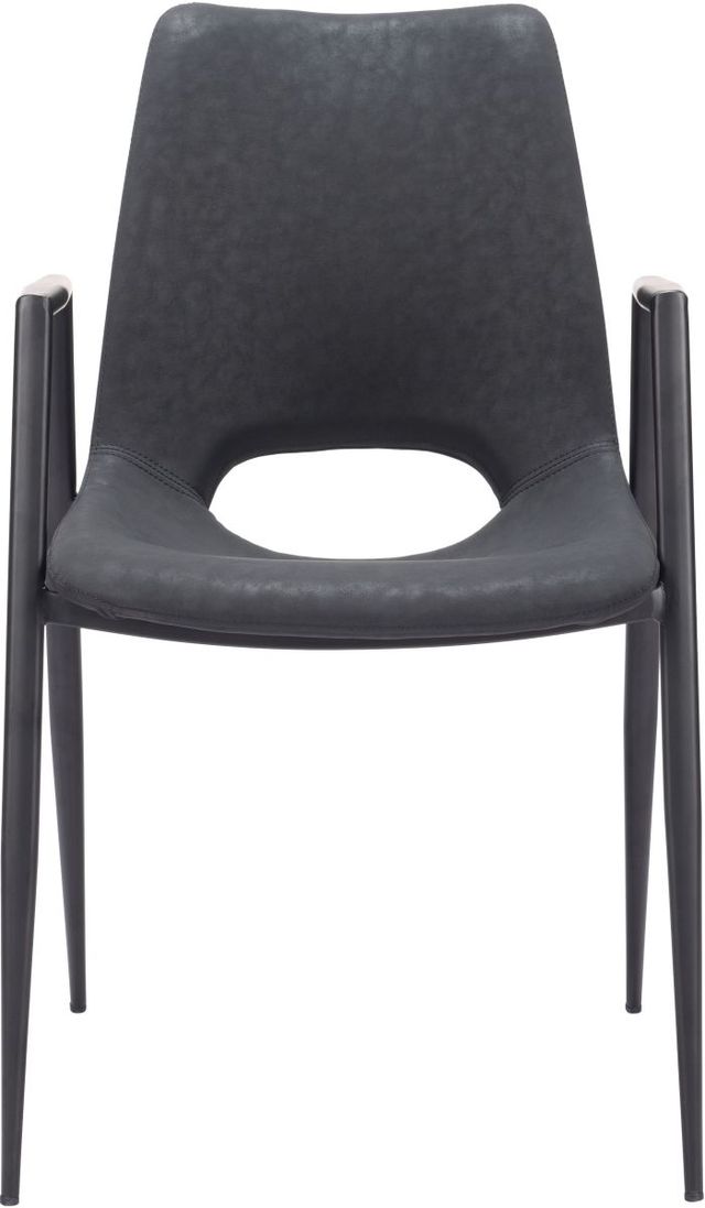 Zuo® Modern Desi Black Dining Chair-2