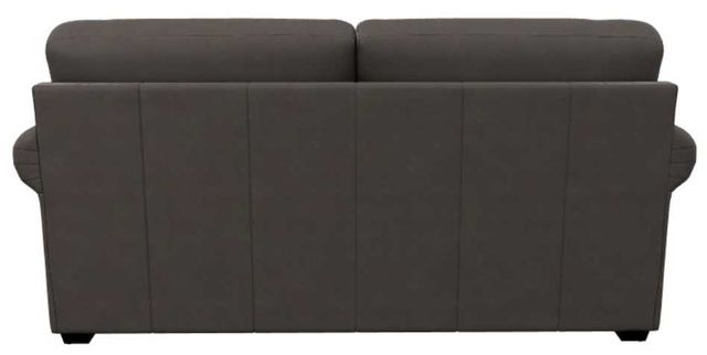 La-Z-Boy® Olson Greystone Leather Apartment-Size Sofa-4